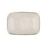 Porser Mocha Quadro Dikdörtgen Kayık Tabak 10 cm