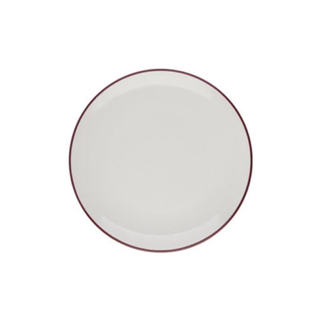 Porser Mpdest Maroon Lona Fincan Tabağı 19 cm