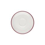 Porser Modest Maroon Lona Espresso Fincan Tabağı 12 cm