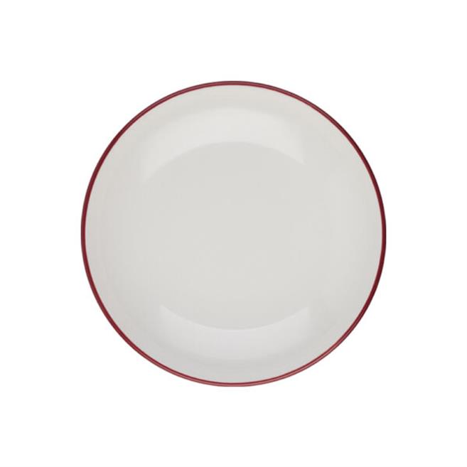 Porser Modest Maroon Valle Çukur Tabak 20 cm