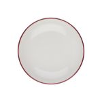 Porser Modest Maroon Valle Çukur Tabak 20 cm