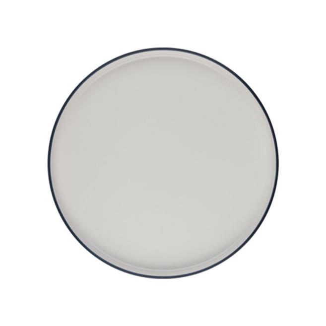 Porser Modest Navy Stolt Düz Tabak 21 cm