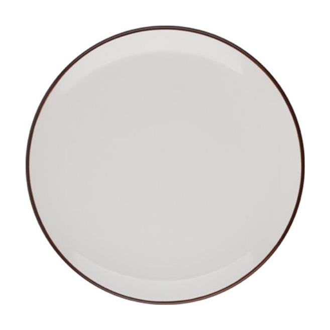 Porser Modest Brown Düz Tabak 17 cm