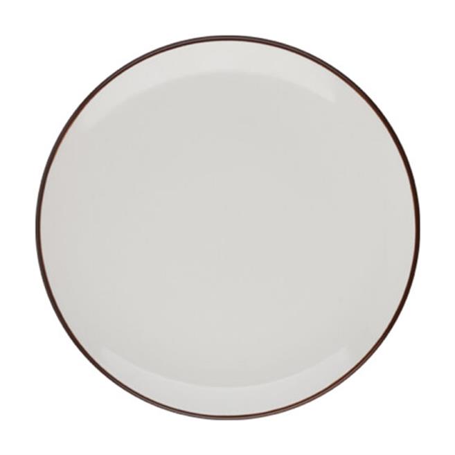 Porser Modest Brown Düz Tabak 19 cm