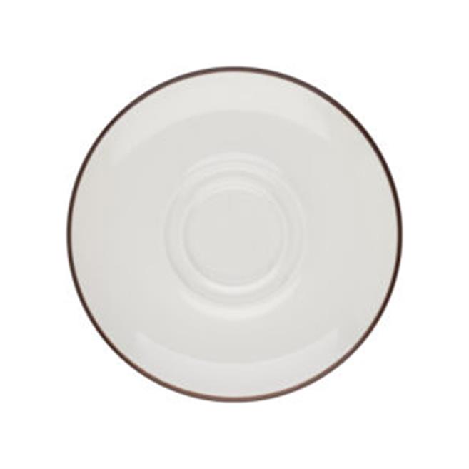 Porser Modest Brown Fincan Tabağı 16 cm