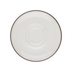 Porser Modest Brown Fincan Tabağı 16 cm