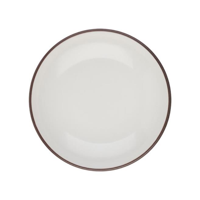 Porser Modest Brown Çukur Tabak 22 cm