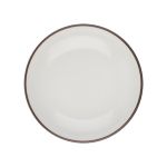 Porser Modest Brown Çukur Tabak 22 cm