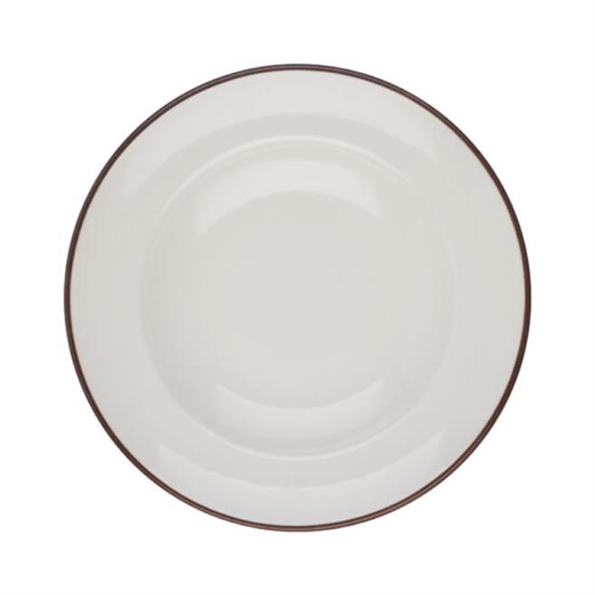 Porser Modest Brown Çukur Tabak 28 cm