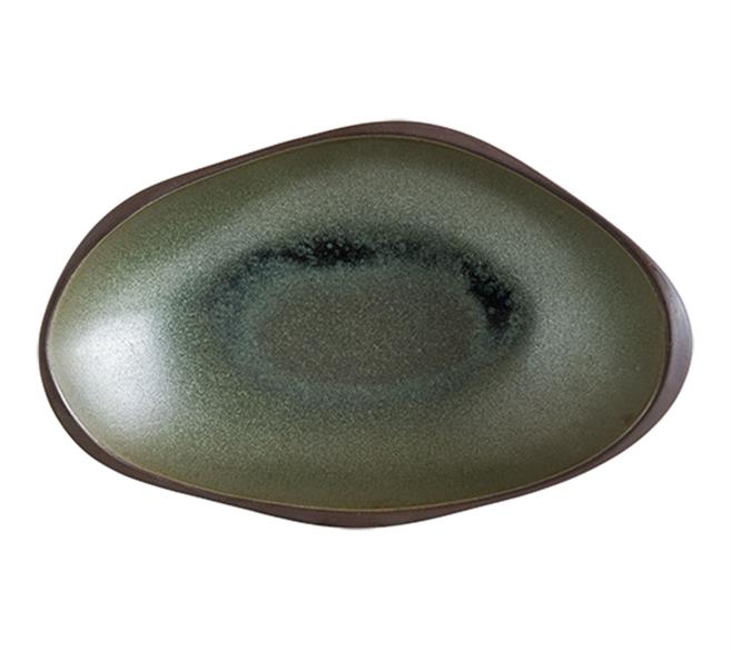 Bonna Lagoon Olive Oval Tabak 27 cm