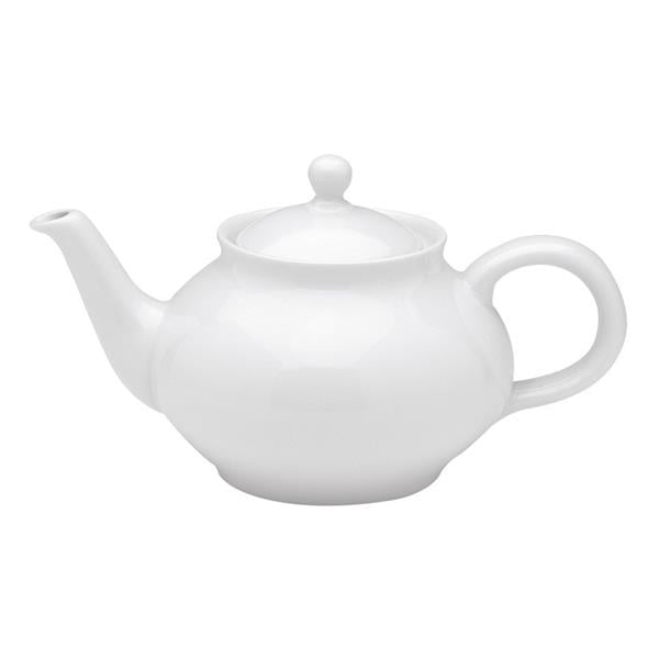 Porselen Soley Beyaz Kapaklı Demlik 430C