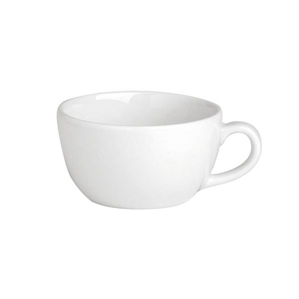 Porselen Soley Beyaz Çay Fincanı 250Cc 