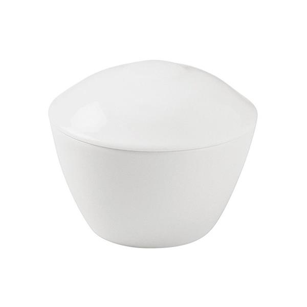 Porselen Bella Beyaz Kapaklı Şekerlik 25