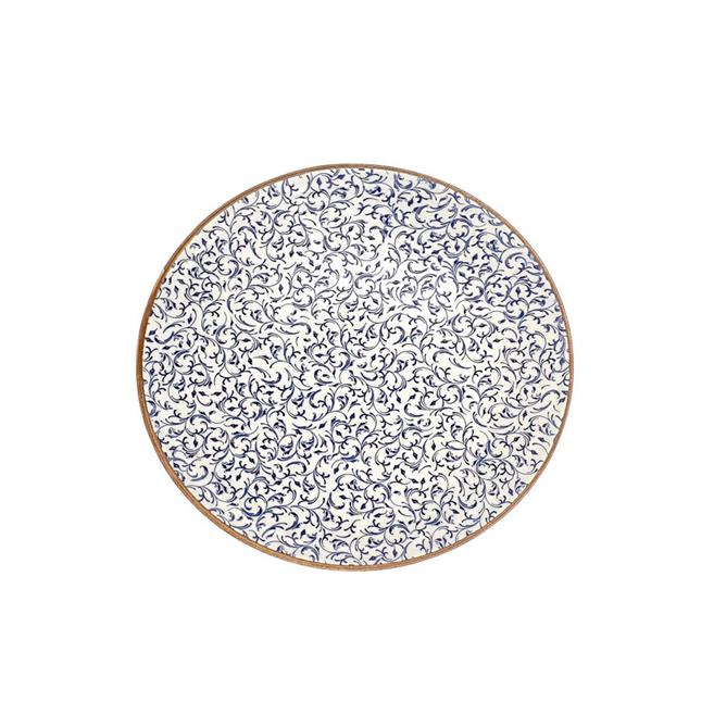 Edera Açık Zest 25 Cm Düz Tabak