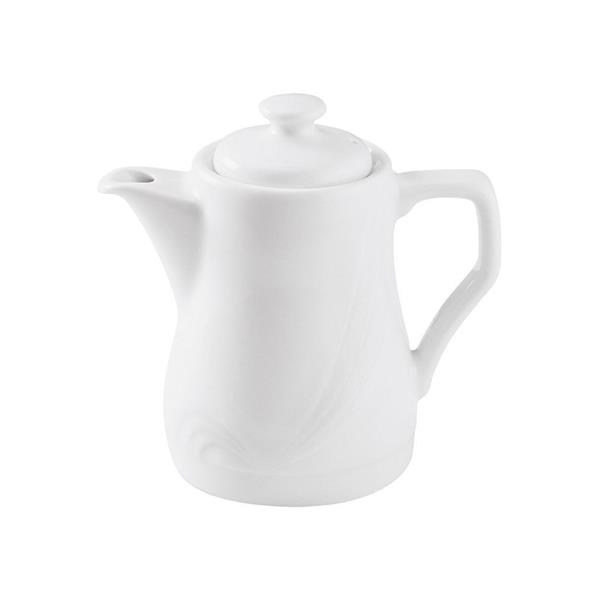 Porselen Halley Beyaz Kapaklı Demlik 320