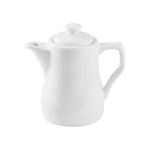 Porselen Halley Beyaz Kapaklı Demlik 320