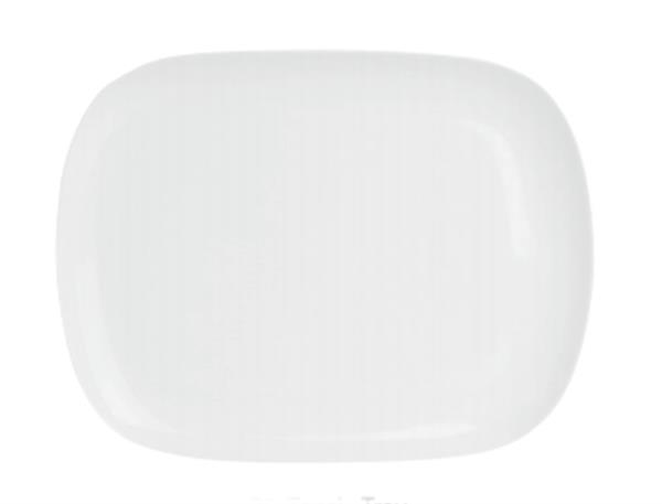 Porselen Beyaz Tepsi 38Cm        