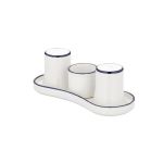 Cobalt Gastro Tuzluk Biberlik Kürdanlık Seti