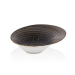 Cowry Black Gabbro 30 Cm Çukur Tabak