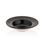 Cowry Black Gastro 25 Cm Çukur Tabak 400 Cc