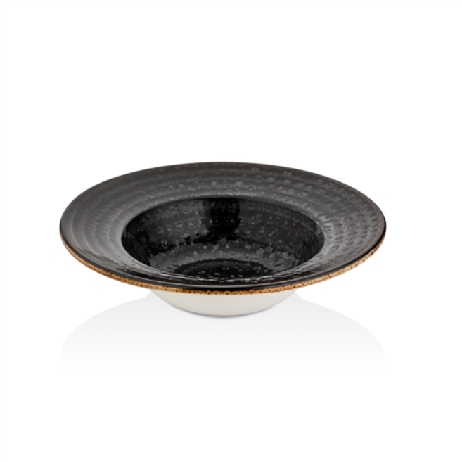 Cowry Black Gastro 28 Cm Çukur Tabak 480 Cc