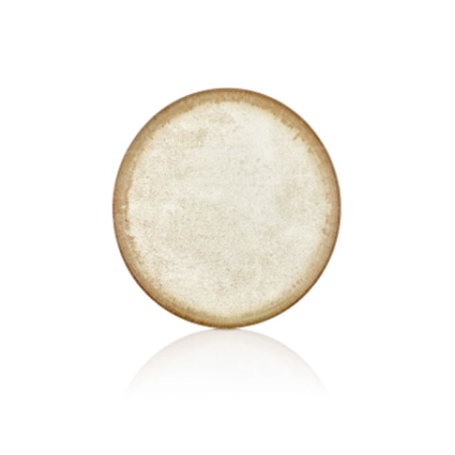 Smooth Ambiance Yellow 28 Cm Düz Tabak