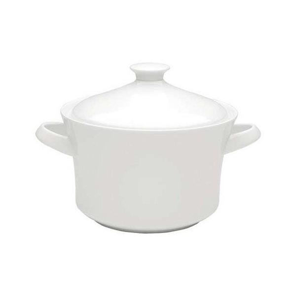 Porselen Lebon Beyaz Kapaklı Çorbalık 29