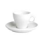 Porselen Beyaz Tabaklı Kahve Fincanı 70C