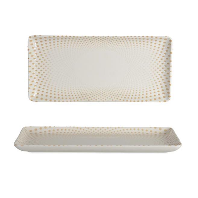 Flora Dikdörtgen Servis Tabağı 33 cm