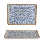 Flora Dikdörtgen Servis Tabağı 30 cm