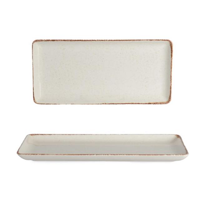 Flora Dikdörtgen Servis Tabağı 33 cm