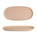 Toledo Oval Düz Tabak 25 cm