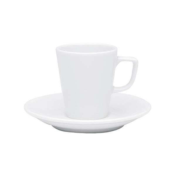 Porselen Soley Beyaz Tabaklı Kahve Finca