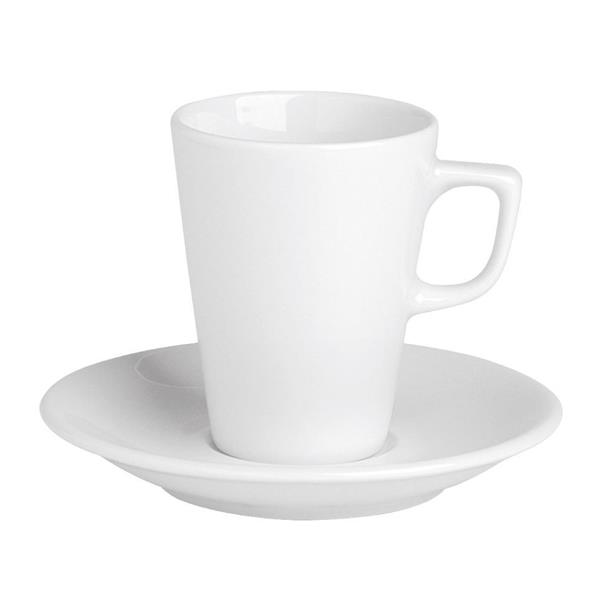 Porselen Soley Beyaz Tabaklı Kahve Finca