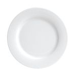 Porselen Focus Beyaz Düz Tabak 17Cm   