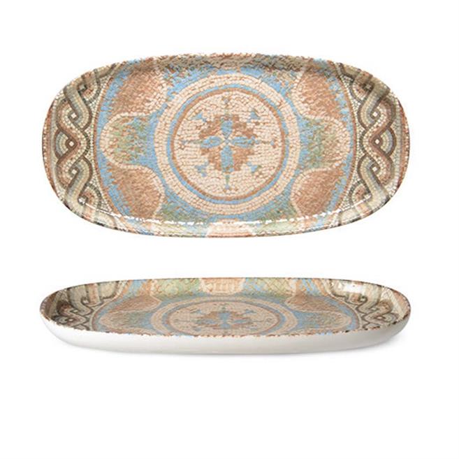 Toledo Oval Düz Tabak 35 cm