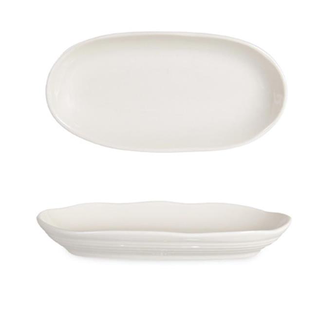 Kayla Organik Oval Tabak 17 cm