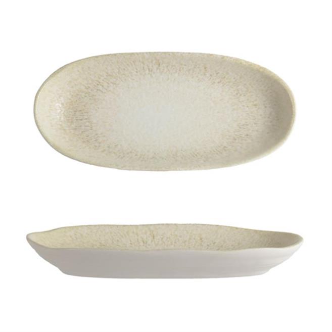 Kayla Organik Oval Tabak 28 cm