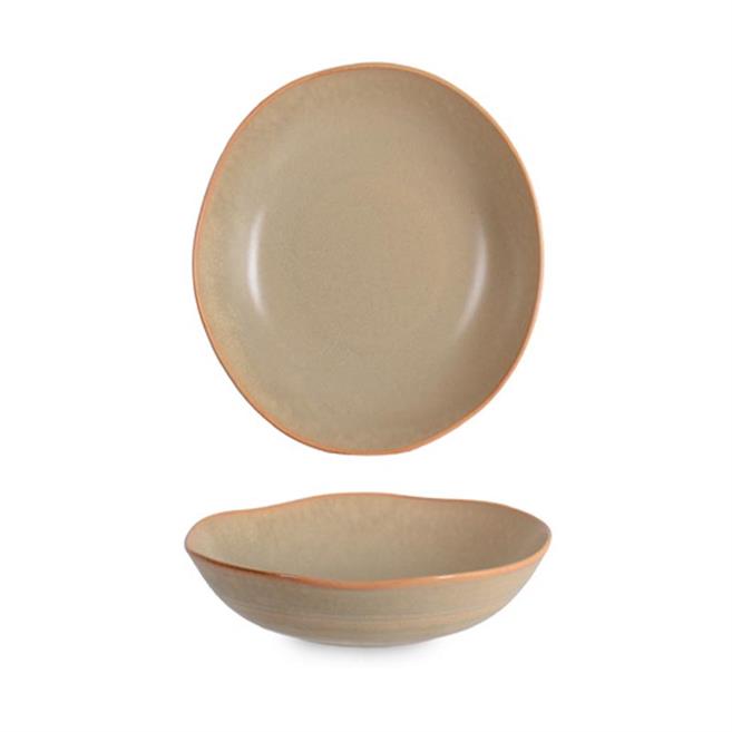 Kayla Organik Çukur Tabak 20 cm