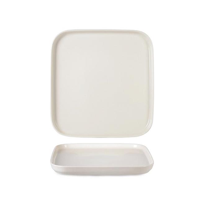 Verano Krem Düz Tabak 16 cm