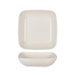 Verano Krem Kare Çukur Tabak 20 cm