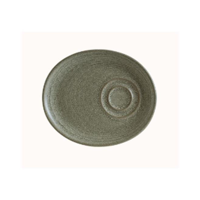 Adelfa Ripple Kahve Altı Tabağı 20*17 cm