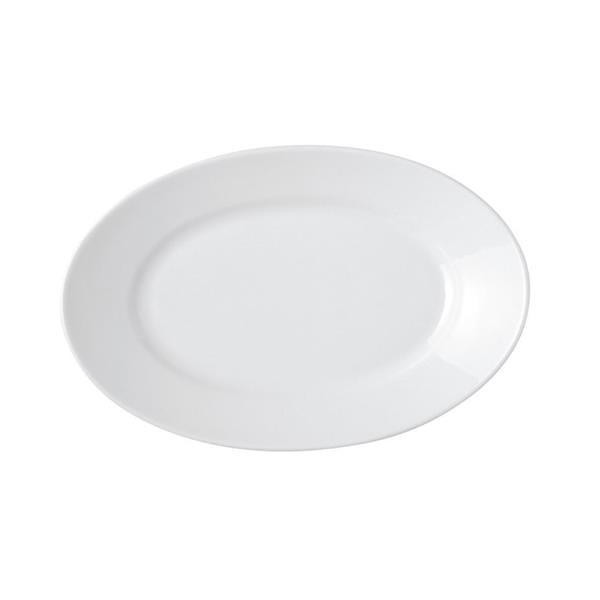 Porselen Bella Beyaz Kayık Tabak 22Cm  