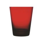 22240 Colored V Kırmızı Su Bardağı