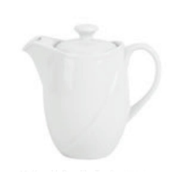 Porselen Troy Kapaklı Demlik