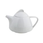 Porselen Lara Beyaz Kapaklı Demlik 700Cc