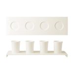 Porselen All Spice 4 Bölmeli Dikdörtgen Tabak