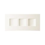 Porselen All Spice 3 Bölmeli Dikdörtgen Tabak