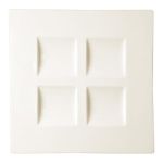 Porselen All Spice 4 Bölmeli Tabak