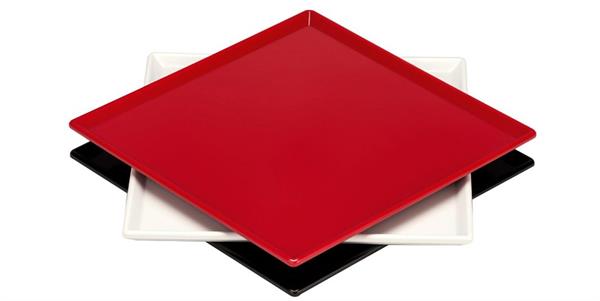 Melamin Teşhir Kare Tabak